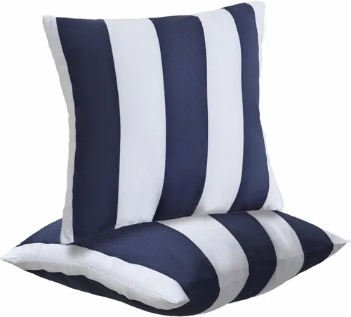 Vista 25 de JMGBird Almohadas impermeables para exteriores de 18 x 18 pulgadas para muebles de patio, cama, sofá y sofá Almohadas de exterior con inserto