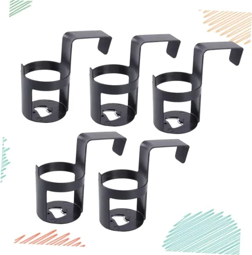 Vista 8 de Estante colgante para interior del automóvil, soporte universal para vasos de automóvil, estante portátil para botellas y tazas, fácil instalación