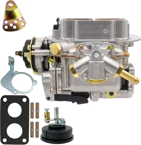 Vista 5 de NENKUTEN Nuevo Carburador 2 Barriles para Weber 32/36 DGV DGEV Estrangulador eléctrico 32x36 para Toyota Pickup Celica Corona 20R 22R Holley Mazda