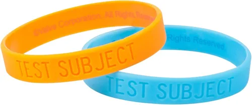 Vista 3 de Jinx Portal 2 - Juego de pulseras de goma (multicolor, mediano)