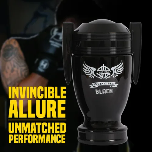 Vista 5 de Invincible Black Spray Colonia - Eau De Parfum para Hombres - 3.4 fl.oz