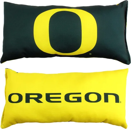 Vista 32 de College Covers Everything Comfy Arkansas Razorbacks Almohada Bolster de Viaje Pequeña Decorativa de 2 Lados 16 x 6 pulgadas