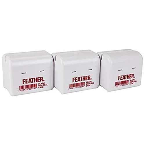 Vista 6 de Envase para guardar cuchillas de afeitar, de Feather