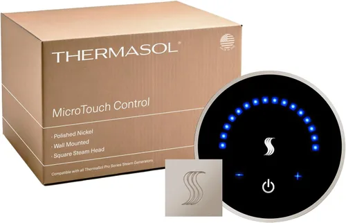Vista 15 de Thermasol Kit de controlador MicroTouch y cabezal de vapor, kit de ducha de vapor compatible con generador de ducha de vapor Thermasol, control