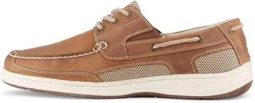 Vista 5 de Dockers Zapato náutico clásico de cuero para hombre con defensor de manchas