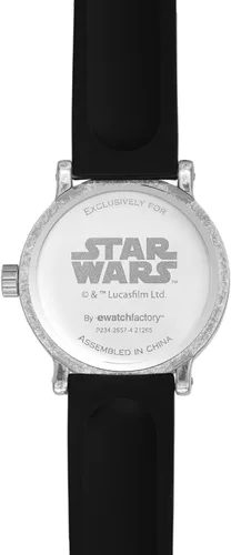 Vista 3 de Star Wars The Mandalorian Reloj de cuarzo analógico vintage para adultos