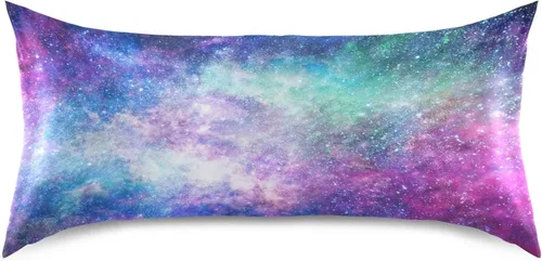 Vista 30 de Blueangle Bear Panda - Funda de almohada de satén para cabello y piel, tamaño estándar (20 x 26 pulgadas), fundas de almohada de satén con cierre