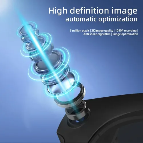 Vista 5 de Lentes de cámara inteligente AI: grabación de video HD 1080P y toma de fotos, traducción, conversación asistente, adecuadas para exteriores e
