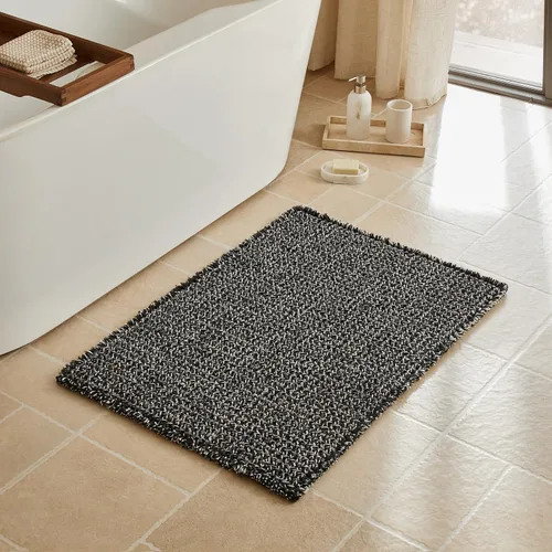 Vista 41 de Triohero Tapete de baño con diseño de gofre, tapete de baño pequeño y bohemio, antideslizante, lavable, ultra suave, súper absorbente, de secado