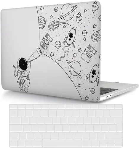 Vista 32 de Protector para laptop compatible con MacBook Pro de 13 pulgadas, modelo A1278 lanzado 2008 2009 2010 2011 2012 con CD-ROM, cubierta rígida delgada