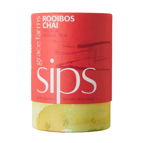 Vista 22 de Grace Farms BREATHE Wellness Mezcla de Té Orgánico (16 Sobres Piramidales) Cúrcuma y Jengibre con Hierbas Adaptogénicas Apoyo Inmunológico Sin