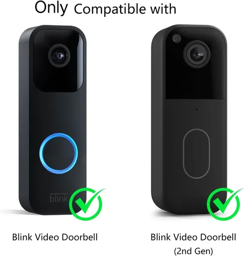 Vista 2 de BITIWEND Timbre inalámbrico para Blink - Compatible con timbre de video Blink y timbre de video Blink (2.ª generación) con transmisor con cable