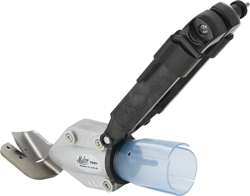 Vista 5 de Malco TSS1 Turbo Shear para tejas de asfalto - Mandíbula de bisel ancho, corte multicapa de 0.6 in, ajuste lateral de la cuchilla, control con una