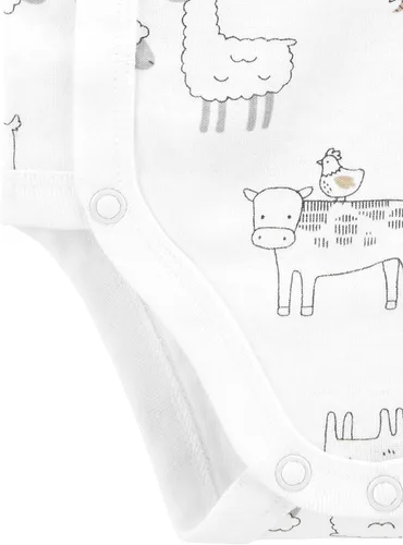 Vista 4 de Simple Joys by Carter's Baby 5-Pack Short-Sleeve Bodysuit