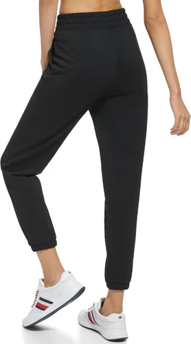 Vista 3 de Tommy Hilfiger Pantalones deportivos elásticos de fácil ajuste para mujer
