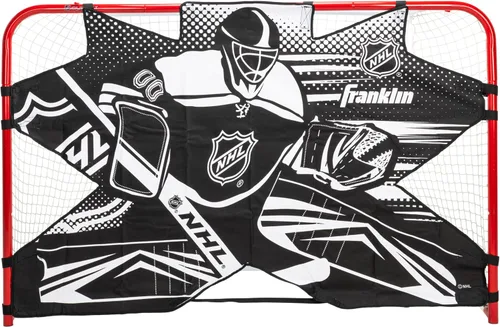 Vista 8 de Franklin Sports NHL Street Hockey Goalie Shooting Target - Shooter Tutor Hockey Goal Practice Target - Street Hockey Net Goalie Target - Easy Attach