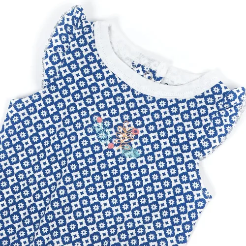 Vista 5 de Minicoco Enterizo de manga largacorta para bebés, niños y niñas, trajes de algodón de una sola pieza para niños pequeños