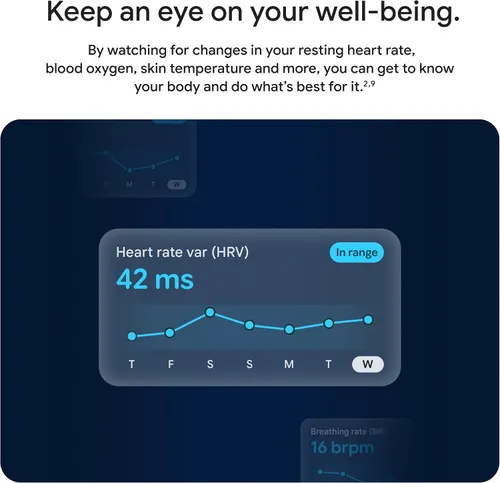 Vista 8 de Fitbit Inspire 3 rastreador de salud y estado físico con control del estrés, intensidad de entrenamiento, seguimiento del sueño, frecuencia cardíaca