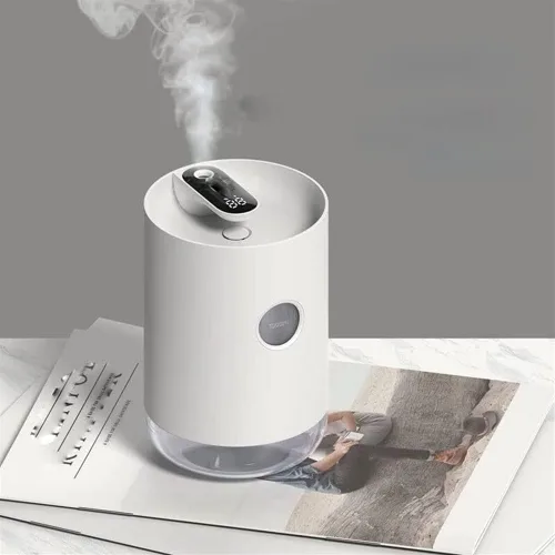 Vista 8 de Inicio Humidificador de aire portátil USB Aroma Agua Mist Difusor Batería Vida Show Aromaterapia Humidificador Niebla