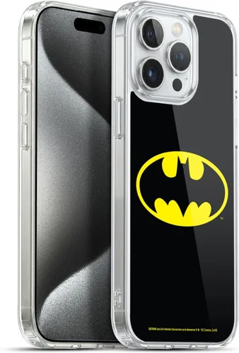 Vista 279 de Head Case Designs Funda de gel con licencia oficial de Batman DC Comics Bat Signal Logos [protección de grado militar] compatible con Apple iPhone 7
