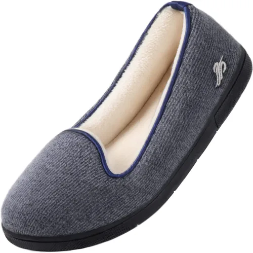 Vista 18 de Wishcotton Pantuflas ligeras de espuma viscoelástica para mujer, cómodas y antideslizantes, para interiores y exteriores