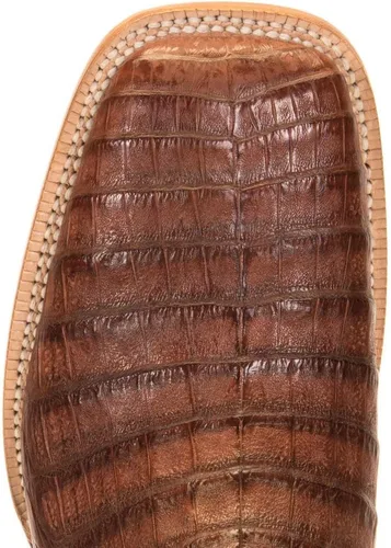 Vista 5 de R. Watson SQ Toe Caiman Belly - Bota de coñac RW2503-2