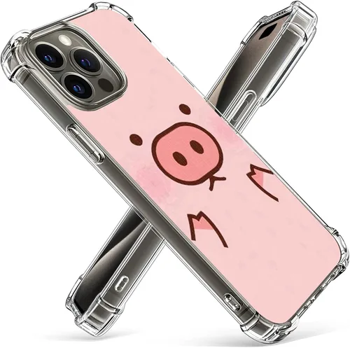 Vista 11 de Funda de Bulldog Francés para iPhone 15, policarbonato duro + TPU Bumper Funda protectora transparente compatible con iPhone 15 de 6.1 pulgadas
