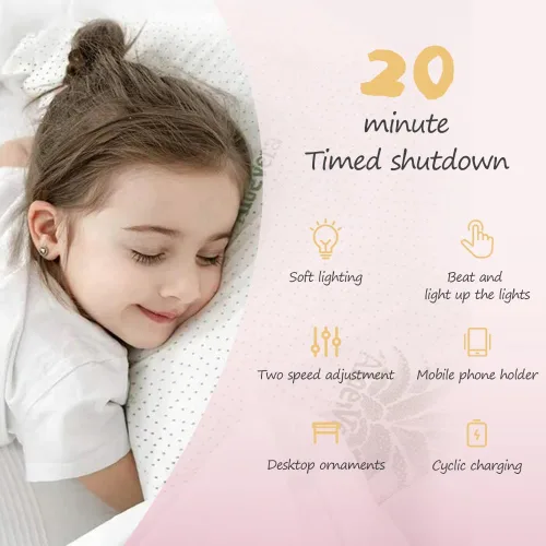 Vista 6 de Lámpara de dona - Regalo de luz nocturna LED de silicona para niños y niñas, luz nocturna linda recargable para decoración de habitación de niños