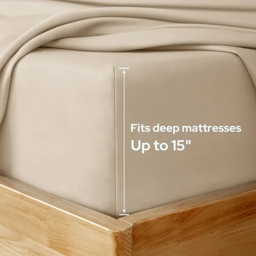 Vista 17 de HOMEIDEAS Sábanas de cama tamaño completo – Juego de 6 piezas (azul aguamarina) – Sábanas de ropa de cama de microfibra cepillada extra suave