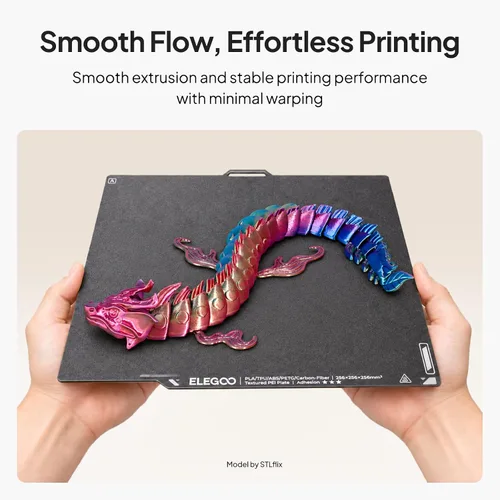 Vista 4 de ELEGOO - Paquete de filamento de seda PLA 1.75mm, filamentos para impresora 3D de doble color con precisión dimensional de +/- 0.05mm, paquete de 4
