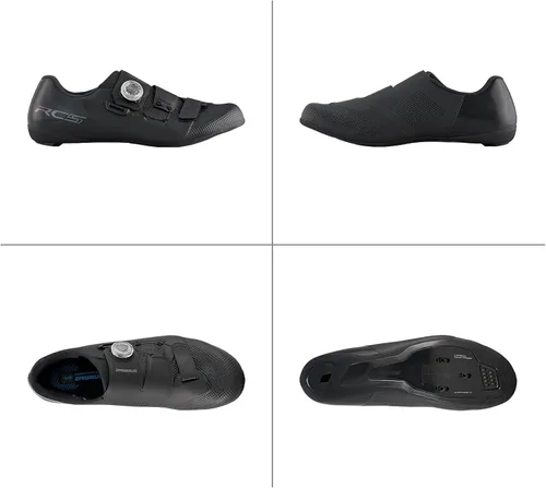 Vista 3 de SHIMANO SH-RC502 - Tenis de ciclismo ligeros para hombre con características profesionales