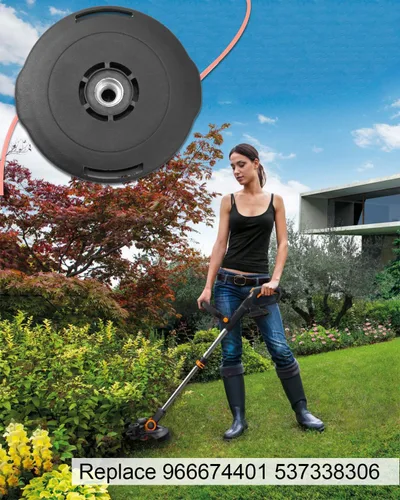 Vista 5 de 128LD T25 - Cabezal de recortadora con 2 piezas de perilla para recortadoras Husqvarna 124L 125L 125LDx 128L 128LDx 128R 128RJ 223L 223R Poulan