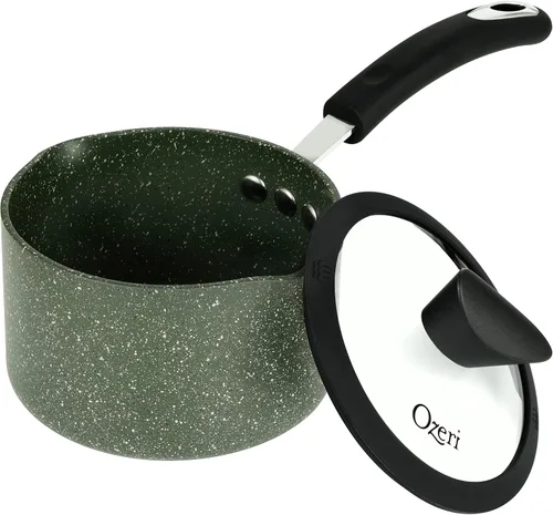 Vista 12 de La cacerola de piedra todo en uno y olla de cocina de Ozeri – 100% APEO, GenX, PFBS, PFOS, PFOA, NMP y revestimiento de fabricación alemana sin NEP