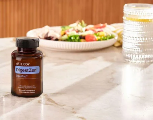 Vista 2 de DoTerra - DigestZen DigestTab - 100 tabletas masticables
