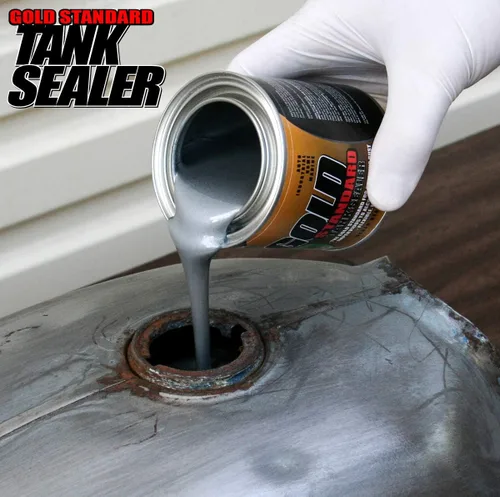 Vista 3 de KBS Coatings Sellador de tanque estándar dorado 5200, 8 onzas líquidas, plateado