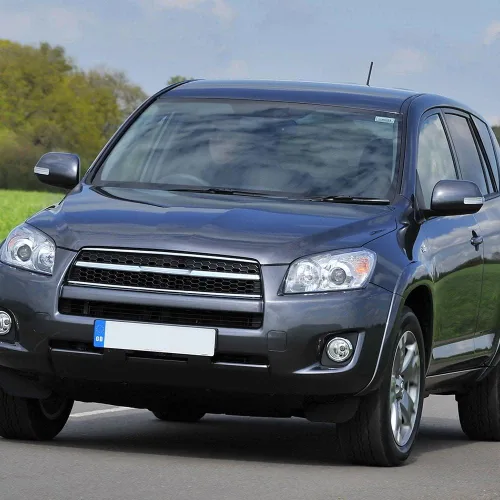 Vista 7 de G-PLUS Guardabarros compatibles con Toyota RAV4 2006-2012, guardabarros delanteros negros de termoplástico atornillables