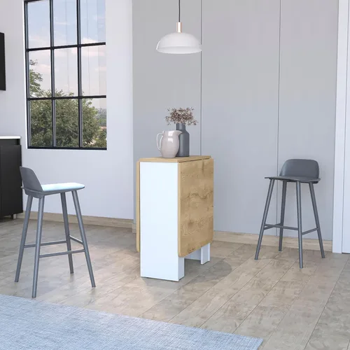 Vista 2 de White and Folding Dining Table