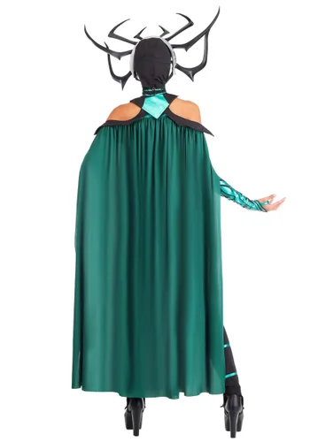 Vista 2 de Disfraz Premium de Hela para Mujer de Marvel Thor: Ragnarok Multicolor
