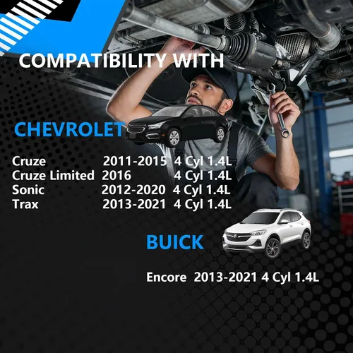 Vista 3 de Sensor de oxígeno Upstream O2 Sensor compatible con Chevy Cruze 2011-2015 2016 Cruze 2012-2020 Limited 2013-2021 Sonic Trax Volt 1.4L L4