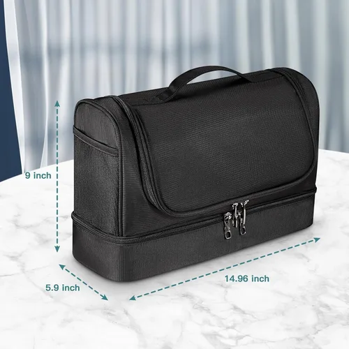 Vista 8 de SITHON Estuche de transporte de viaje de doble capa para Dyson Airwrap StylerShark Speedstyle Flexstyle, gran capacidad, resistente al agua, bolsa