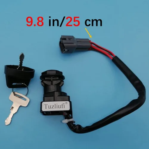 Vista 2 de Interruptor de llave de encendido compatible con Arctic Cat 0430-036 650 H1 V2 V-2 V-2 V-Twin Transmisión automática Manillar Dirección Asamblea FIS