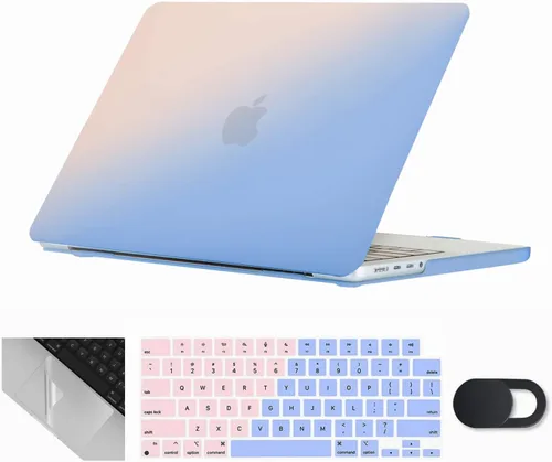 Vista 26 de Se7enline Funda rígida compatible con MacBook Pro de 16 pulgadas 2021/2022/2023/2024 para A2485 A2780 A2991 A3403 M4 M3 M2 M1 y teclado y protector