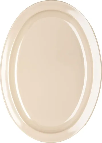Vista 2 de Carlisle - Kingline - Platos de melamina., Bronceado, 12