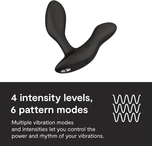 Vista 2 de We-Vibe Vector+ Juguete sexual para adultos, juguete sexual vibratorio para adultos Masajeador de perineo y próstata de silicona Aplicación