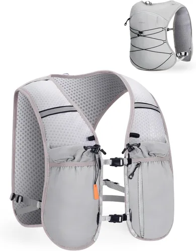 Vista 9 de ECOHUB Mochila de hidratación para correr, mochila ligera de hidratación para senderismo, ciclismo, maratón, mochila para mujeres y hombres