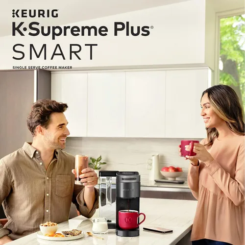 Vista 11 de Keurig K-Supreme Plus SMART - Cafetera de una sola porción con illy Intenso Bold Roast 32 cápsulas K-Cup