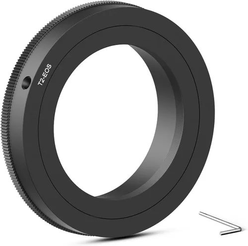 Vista 10 de Lightdow Anillo adaptador de lente de montaje T/T2 para Nikon D5500 D3300 D3200 D5300 D3400 D7200 D750 D3500 D7500 D500 D600 D610 D700 D800 D810 T2
