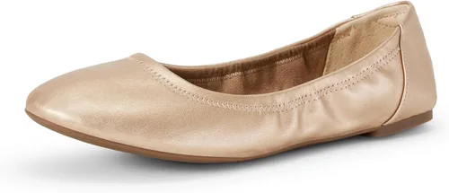 Vista 17 de Amazon Essentials - Zapatos estilo bailarina de ballet para mujer Belice Slip On