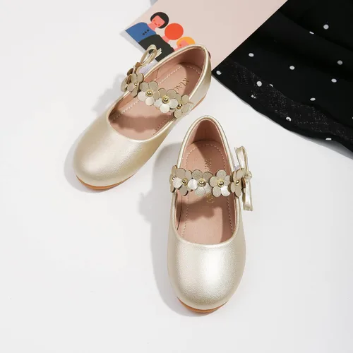 Vista 3 de Zapatos planos de ballet Mary Jane con correa para uniforme escolar para niñas (bebéniña pequeña)