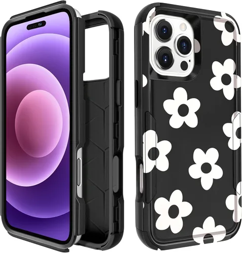 Vista 98 de Funda para iPhone SE 2020/2022/3ª generación, para iPhone 8/7, funda protectora resistente con diseño de flor linda para mujeres, hombres, niñas
